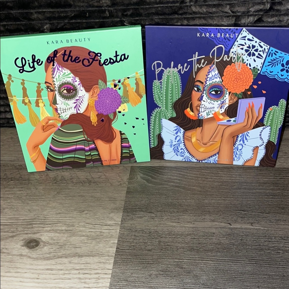 Kara Beauty Life of the Fiesta and Before the Party Palettes Bundle